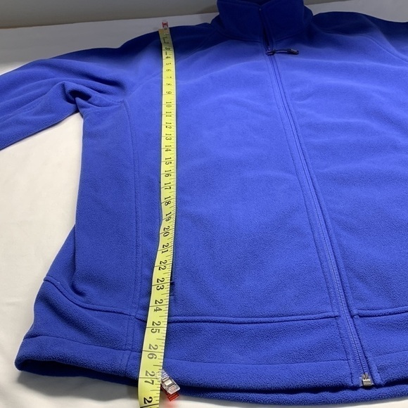 Lands End Fleece Jacket Mens Size Large 42-44 Blue - Picture 5 of 12
